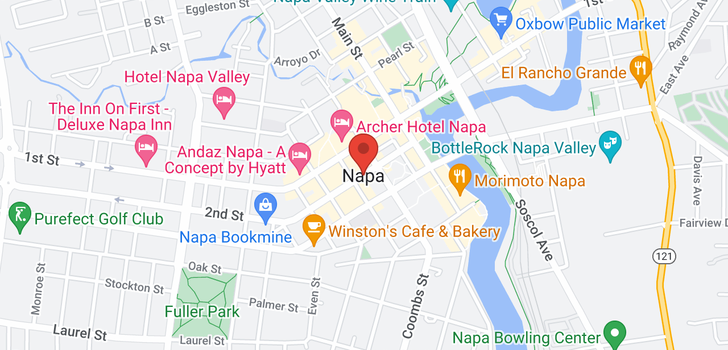 map of 68 NAPA RDGE